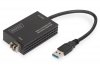 Digitus Karta sieciowa przewodowa USB 3.0 A do RJ45 Gigabit SFP Ethernet 1 Gbps Fiber Chipset RTL8153
